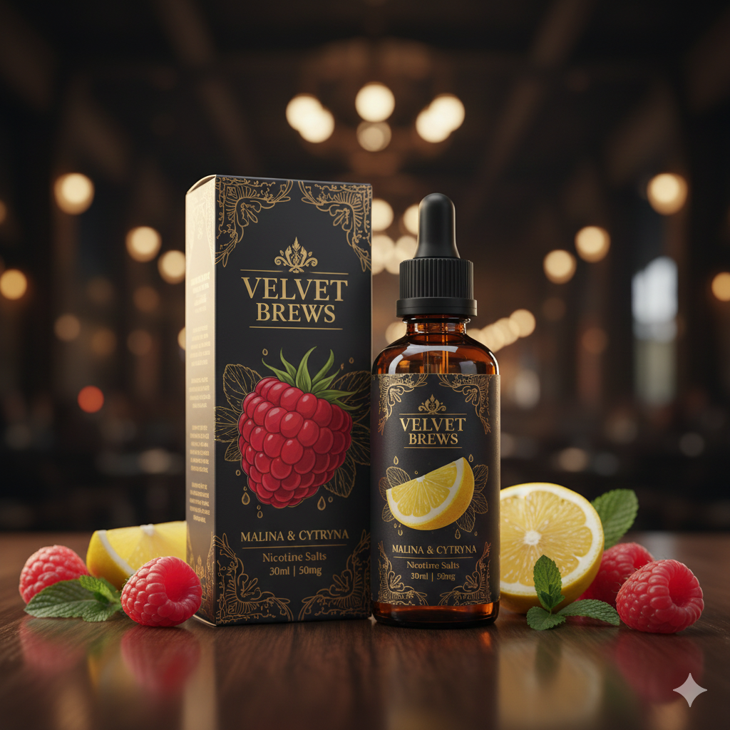 Sól nikotynowa Malina cytryna